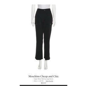 Monschino Cheap and Chic Trousers